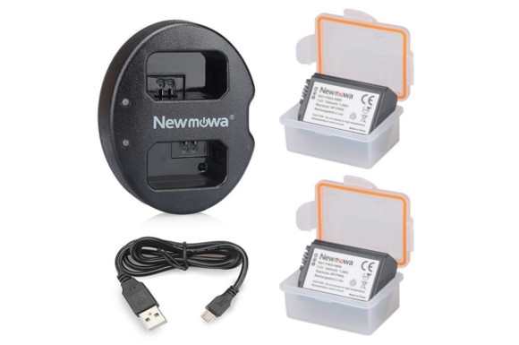 Newmowa NP-FW50 互換バッテリー 2個+充電器 は NP-FW50 Alpha a6000 a6300 Alpha 7 a7 7R a7R 7S a7S